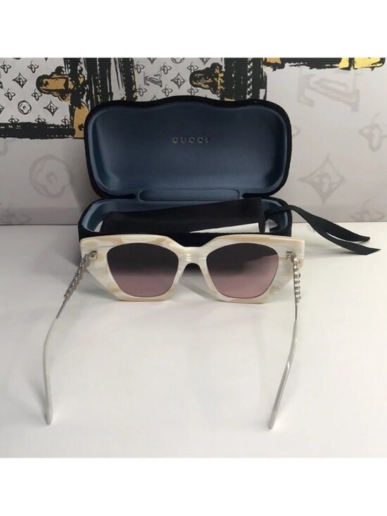 Authentic Gucci GG0641S 004 Cat-Eye Sunglasses ✨ 4 main image 8